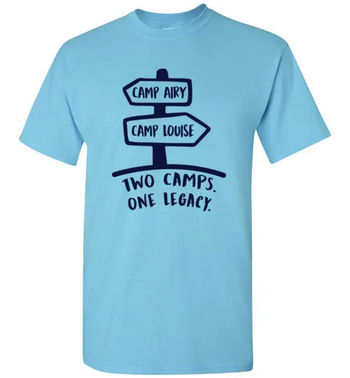 2 Camps 1 Legacy Short Sleeve T-Shirt Adult