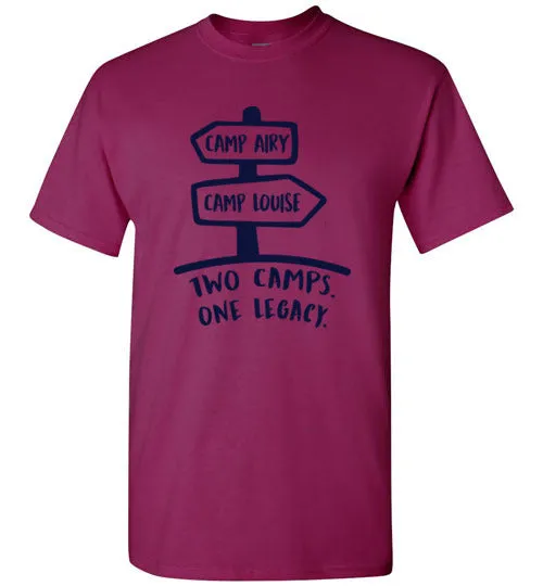 2 Camps 1 Legacy Short Sleeve T-Shirt Adult