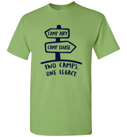 2 Camps 1 Legacy Short Sleeve T-Shirt Adult