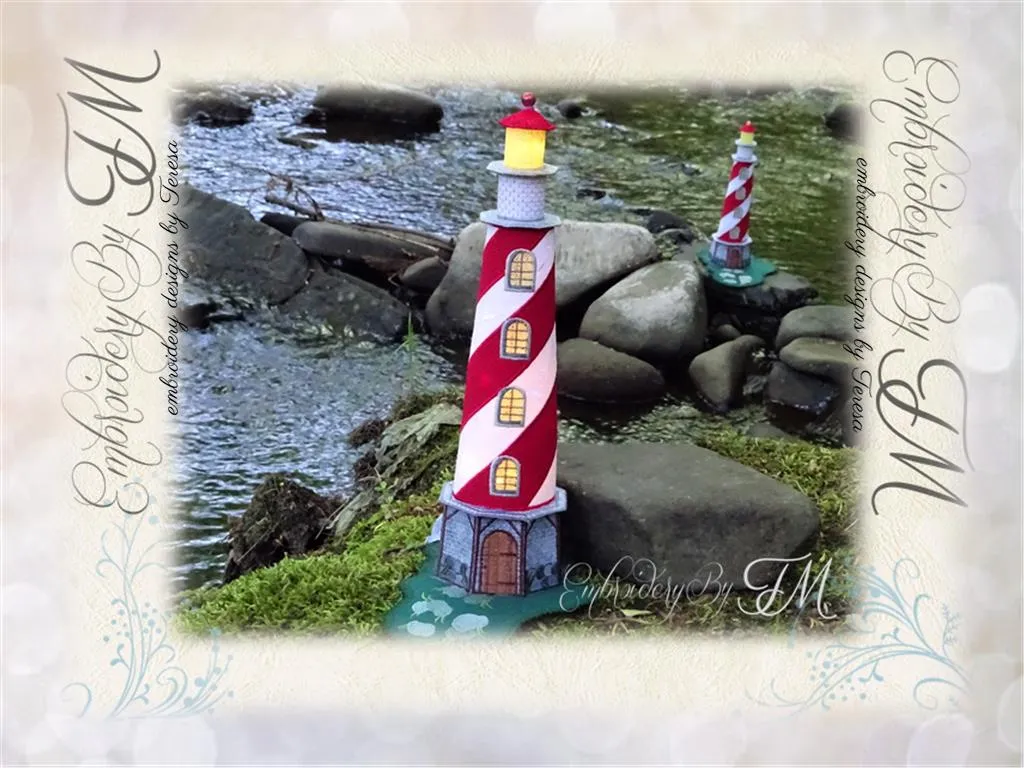 3D Lighthouse / three sizes