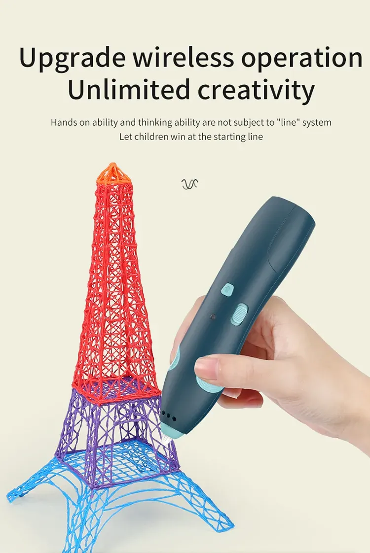 3D Pen Printing Set For Kid 56M Filament Refill-Blue