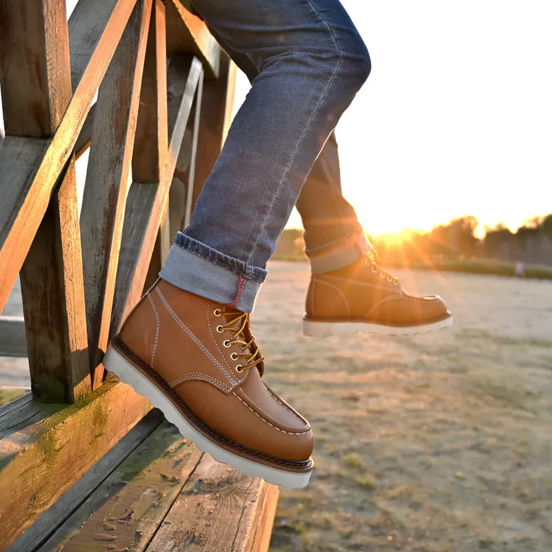 501 Men's Light Weight  Soft-Toe Waterproof Work Boots