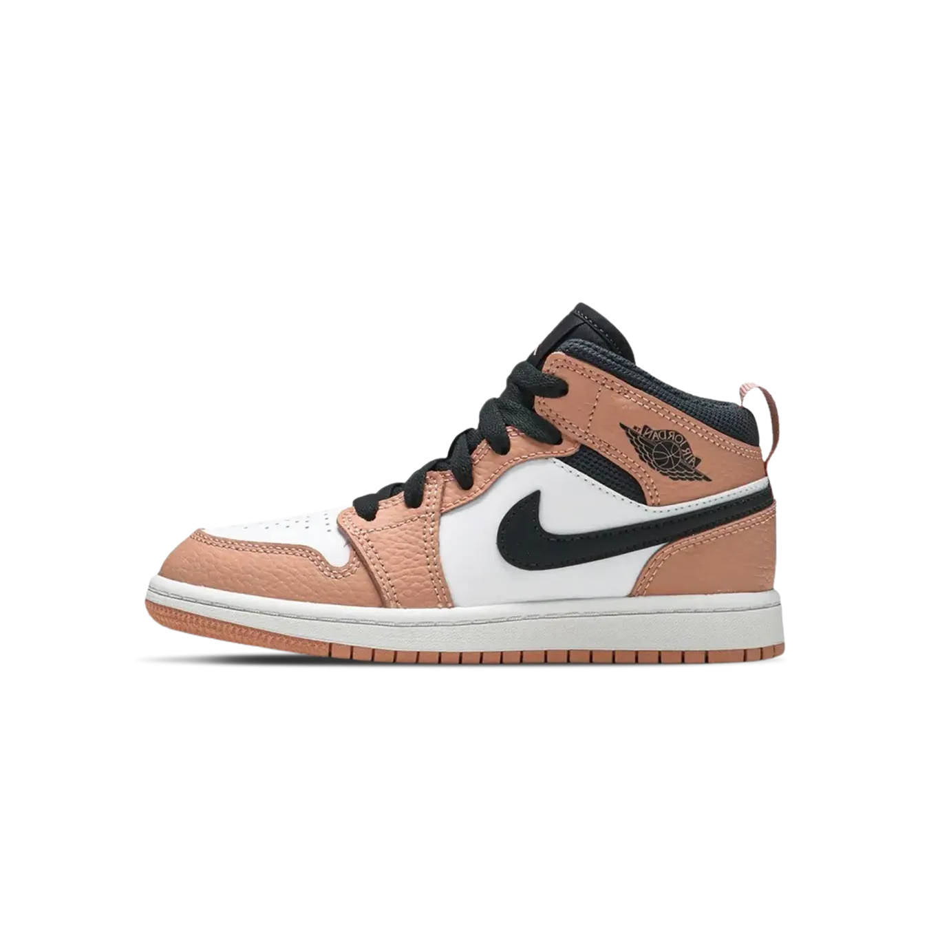 Air Jordan 1 Mid Children's 'Pink Quartz' (PS)