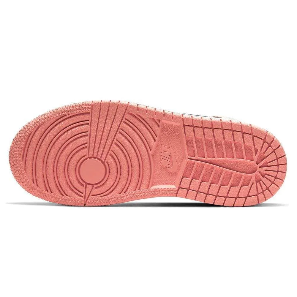 Air Jordan 1 Mid Children's 'Pink Quartz' (PS)