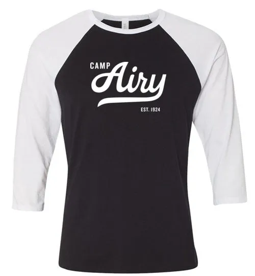 Airy 3/4 Sleeve Baseball T-Shirt