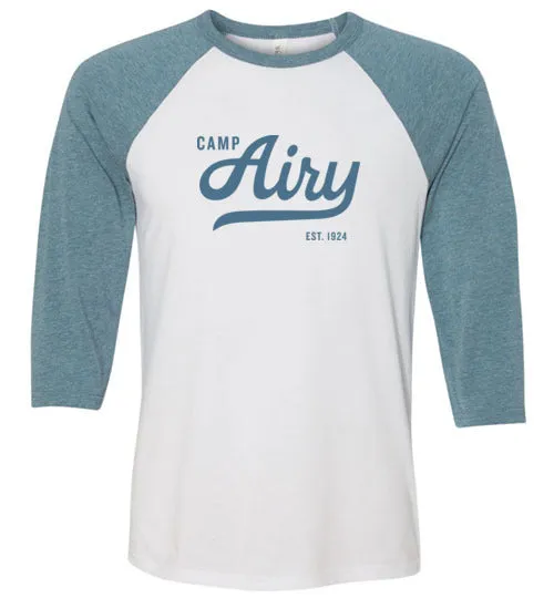 Airy 3/4 Sleeve Baseball T-Shirt