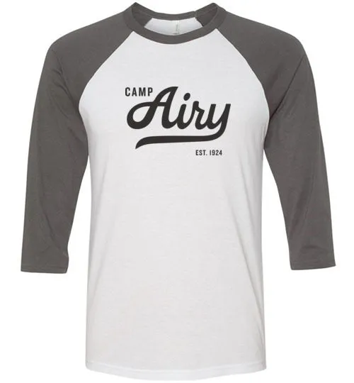 Airy 3/4 Sleeve Baseball T-Shirt