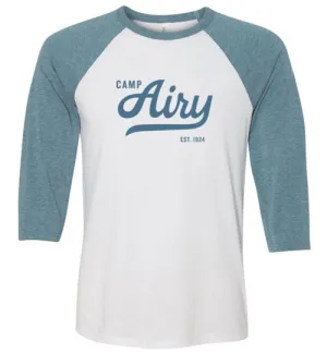 Airy 3/4 Sleeve Baseball T-Shirt