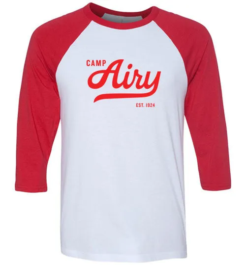 Airy 3/4 Sleeve Baseball T-Shirt