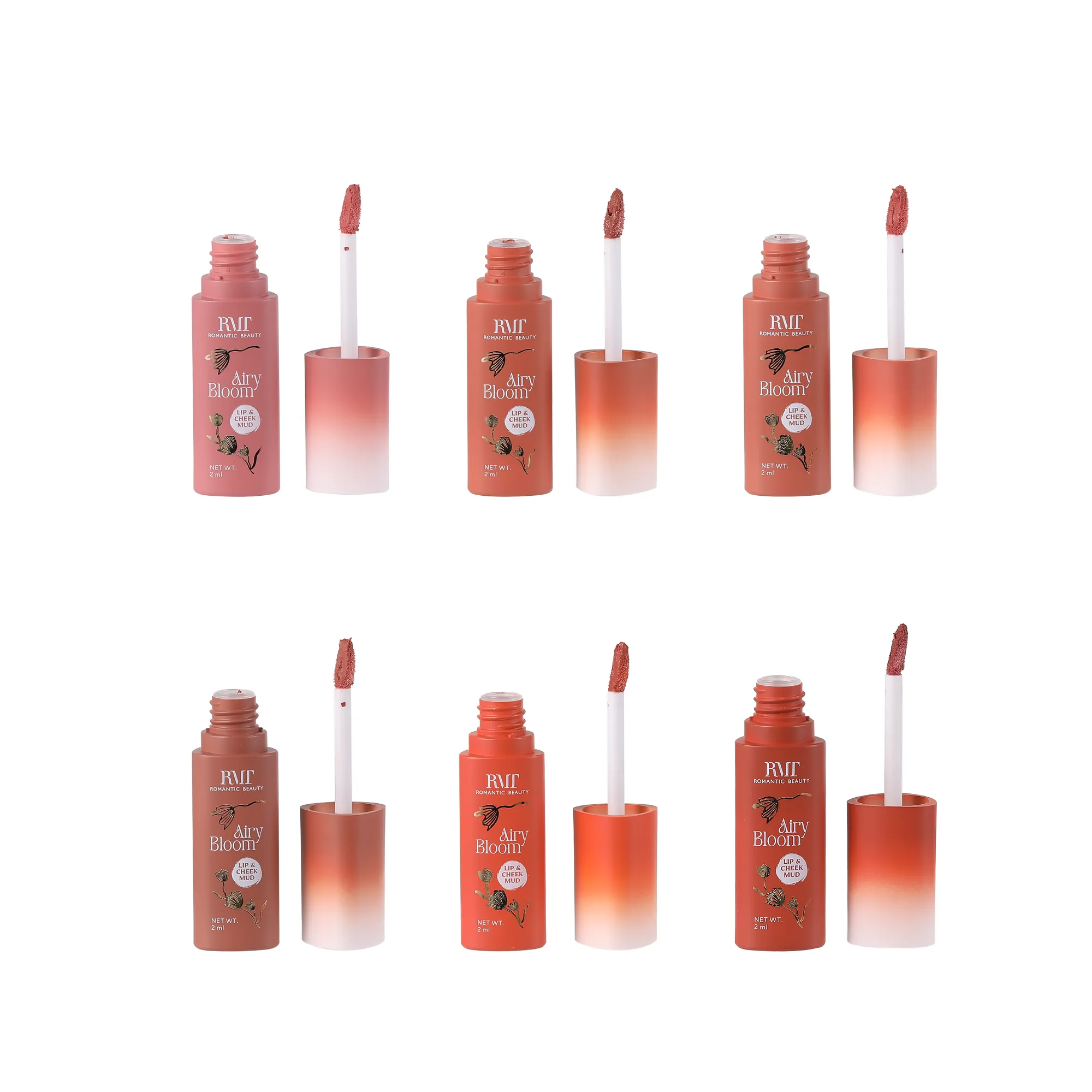 Airy Bloom Lip Mud (Nudes)