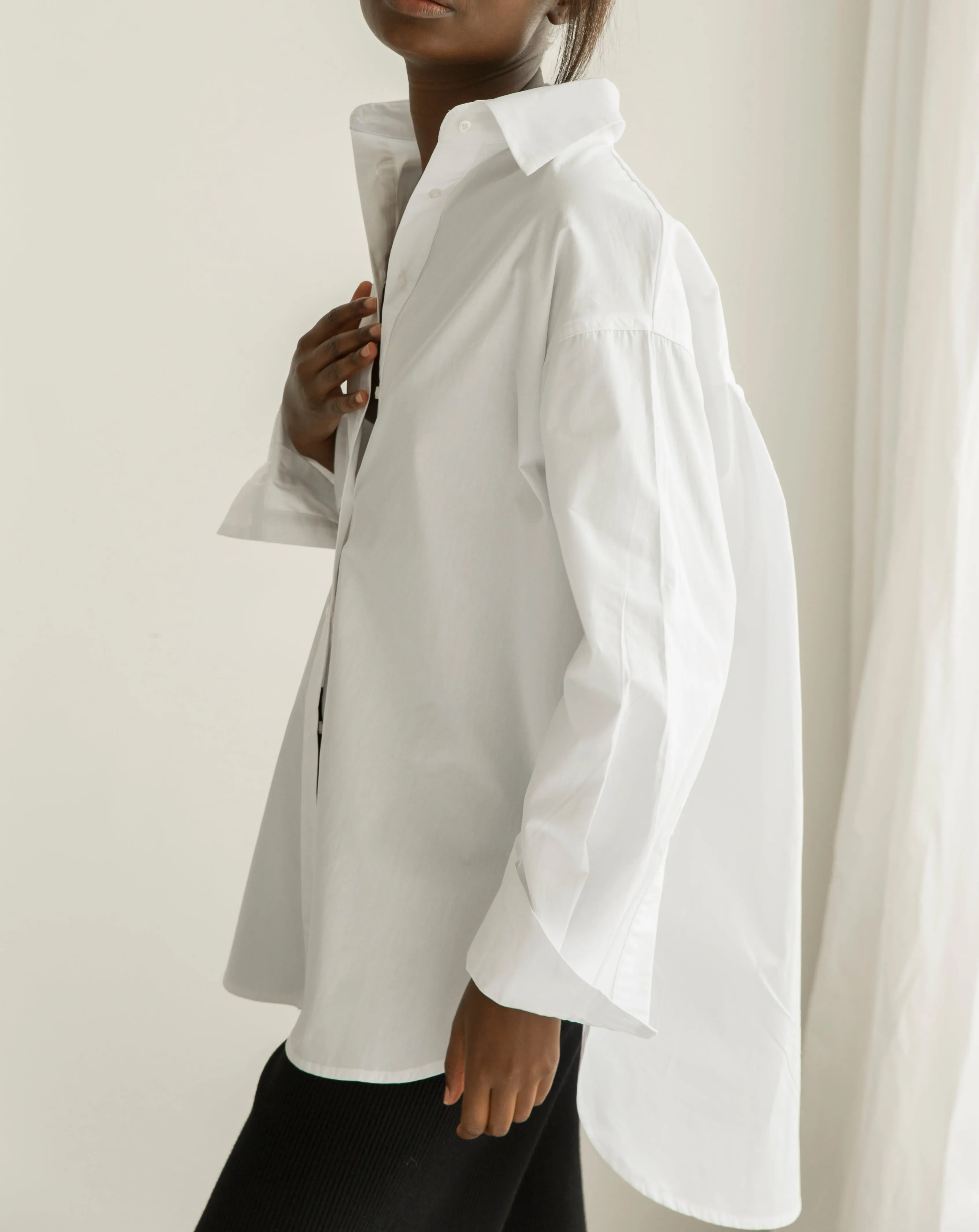 Airy poplin