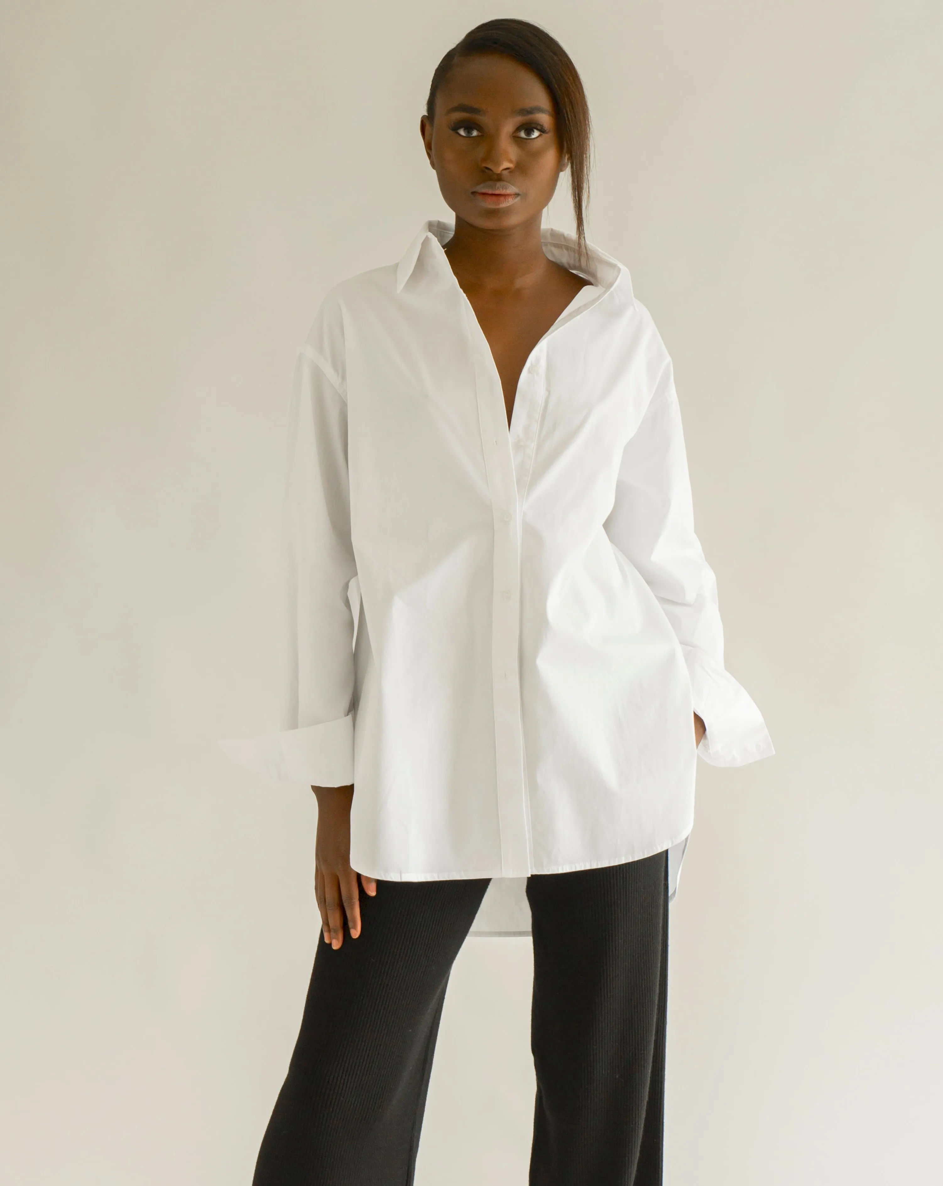 Airy poplin
