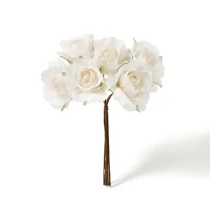 Airy Rose Bouquet Small Ivory