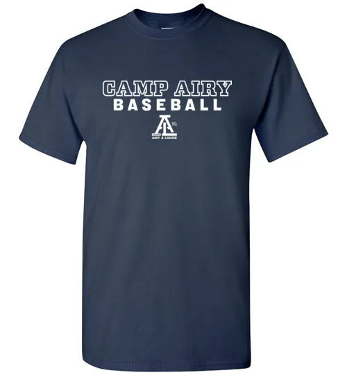 Airy Short Sleeve T-Shirt - White Baseball