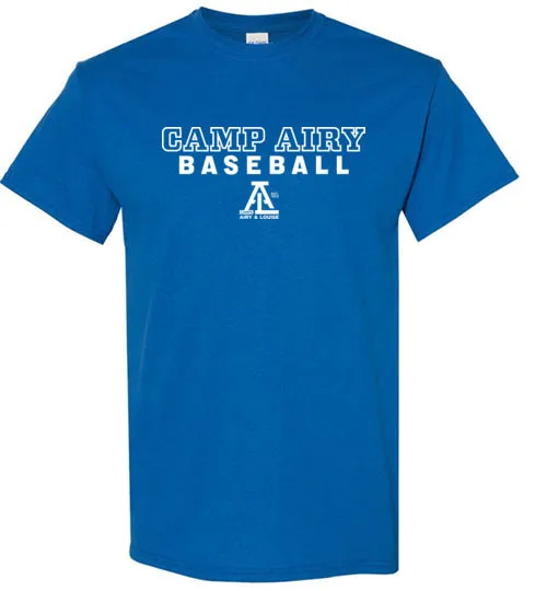 Airy Short Sleeve T-Shirt - White Baseball