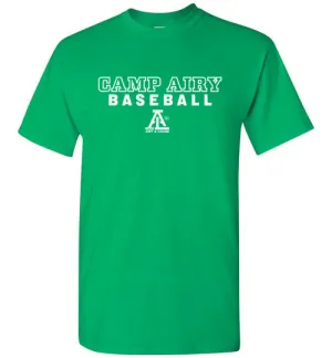 Airy Short Sleeve T-Shirt - White Baseball
