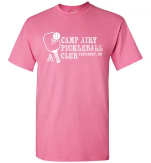 Airy Short Sleeve T-Shirt - White Pickleball Club