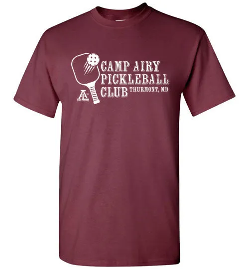 Airy Short Sleeve T-Shirt - White Pickleball Club
