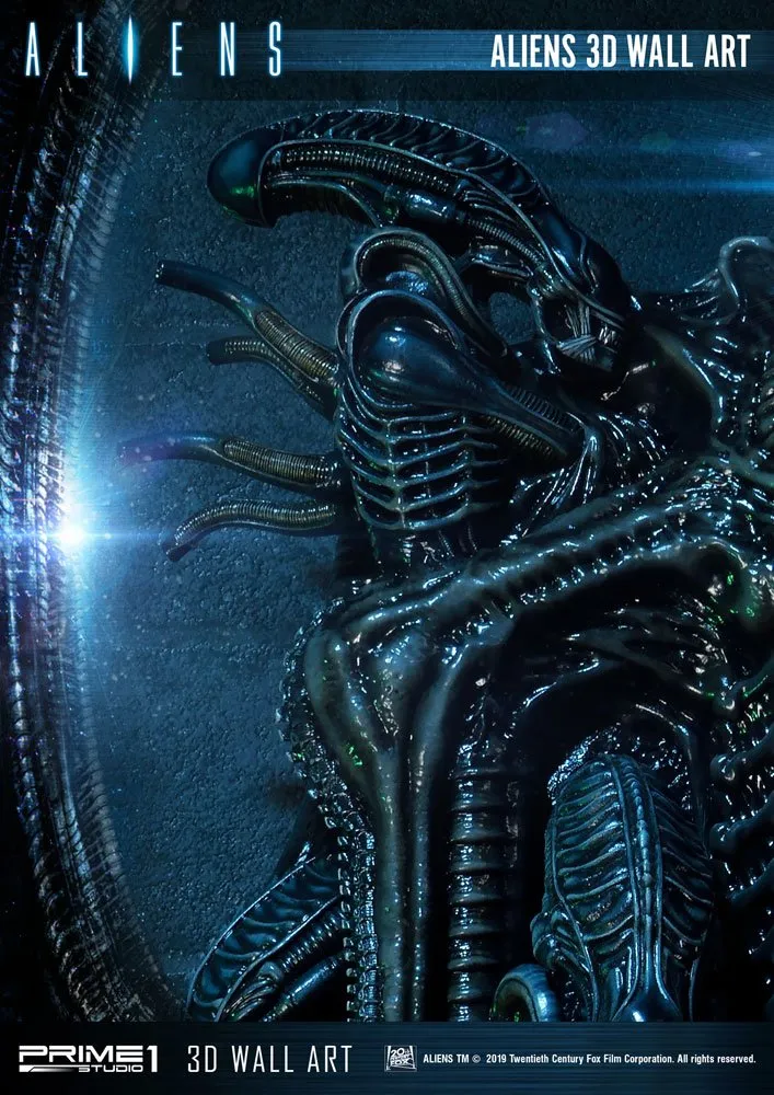 Aliens 3D Wall Art 32 X 50 Cm