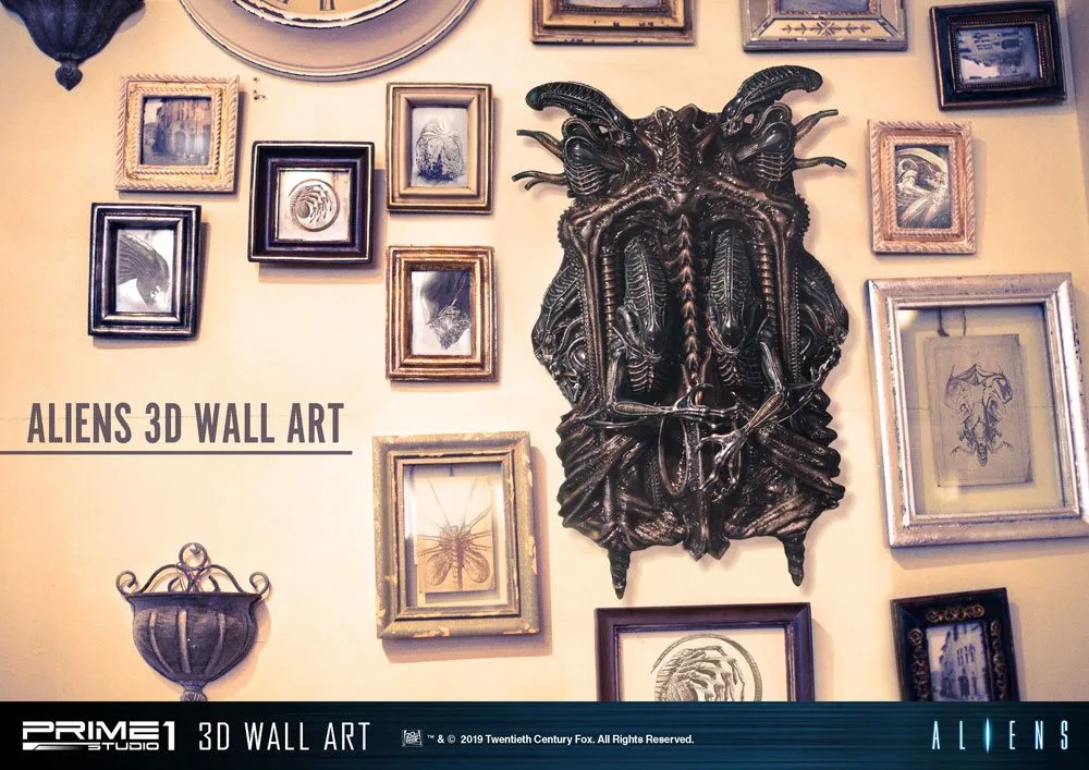 Aliens 3D Wall Art 32 X 50 Cm