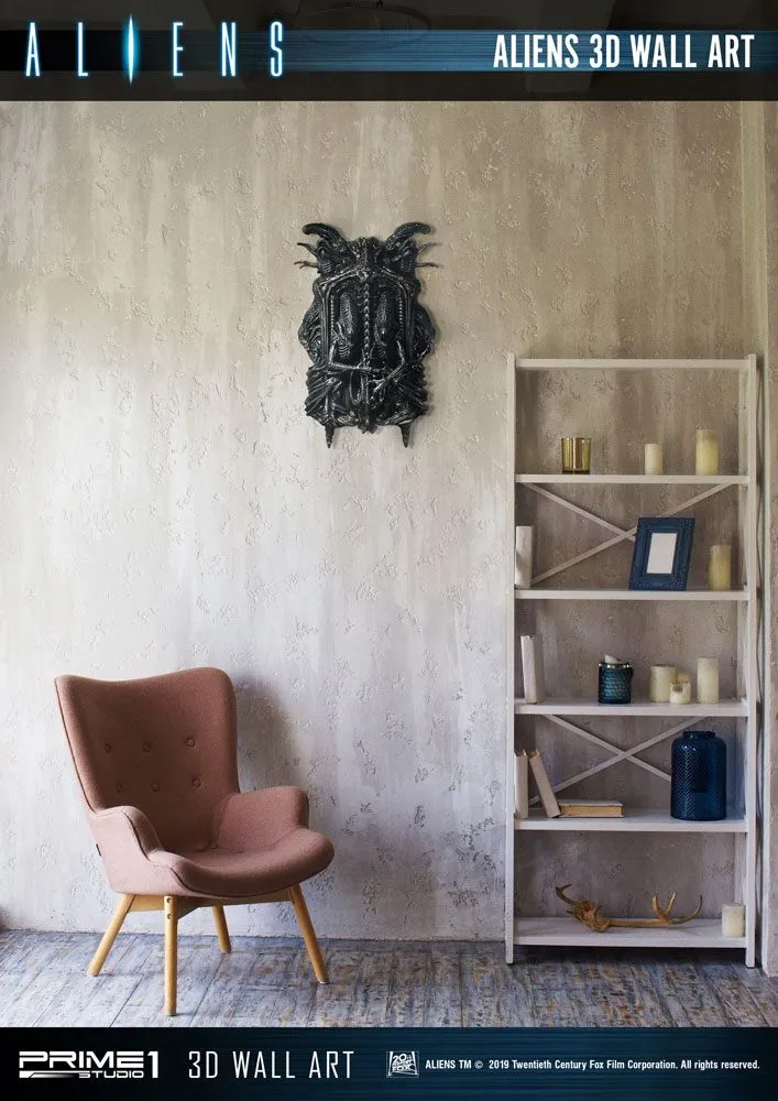 Aliens 3D Wall Art 32 X 50 Cm