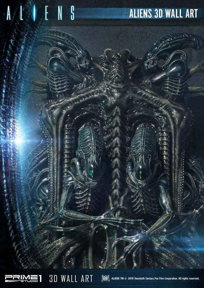 Aliens 3D Wall Art 32 X 50 Cm