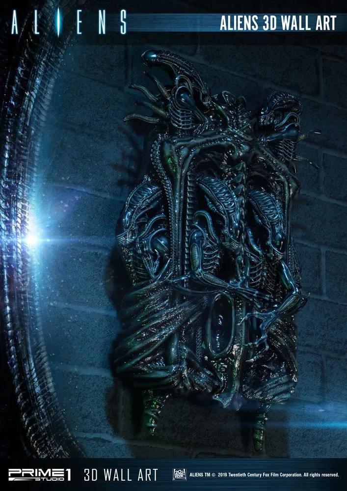Aliens 3D Wall Art 32 X 50 Cm