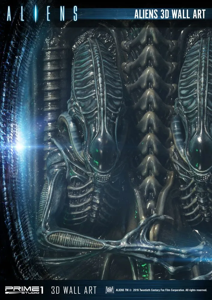 Aliens 3D Wall Art 32 X 50 Cm
