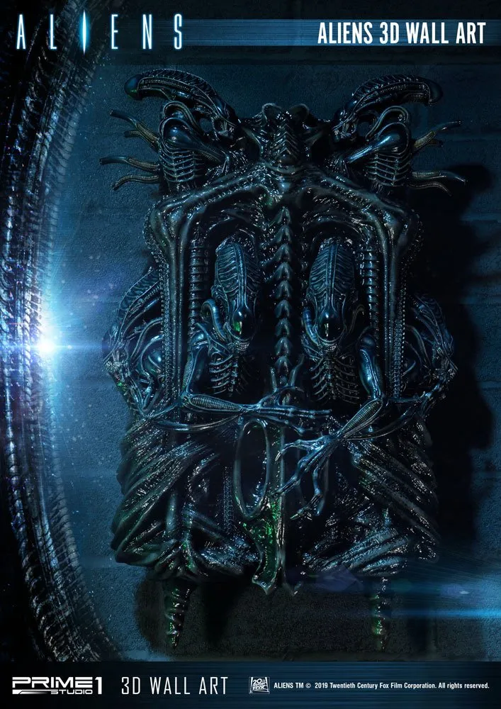 Aliens 3D Wall Art 32 X 50 Cm