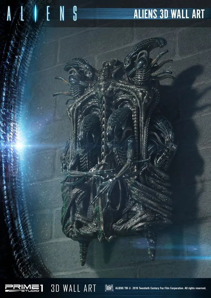 Aliens 3D Wall Art 32 X 50 Cm