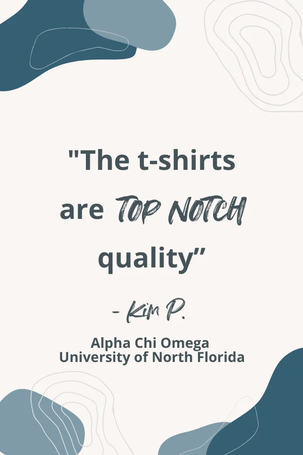 Alpha Omicron Pi New Member Retreat Notch Tee