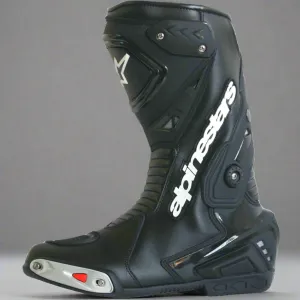 Alpine Motorbike Leather Motorcycle Shoes