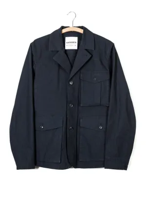 ANTON | Open Back Jacket | Arctic Blue