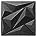 Art3dwallpanels 33 Pack 3D Wall Panel Diamond for Interior Wall Décor, PVC Flower Textured Wall Panels for Living Room Lobby Bedroom Hotel Office, Black, 12''x12'' Cover 32.Sq.Ft.