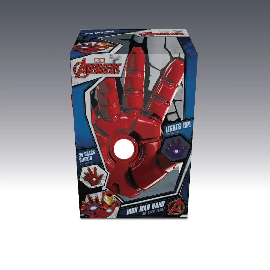 avengers 3d led light iron man hand  merchandise  marvel  decoration