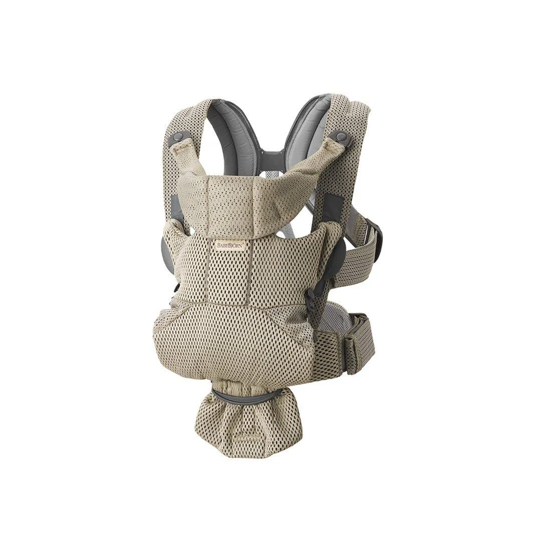 BabyBjorn Move 3D Mesh Baby Carrier - Grey Beige