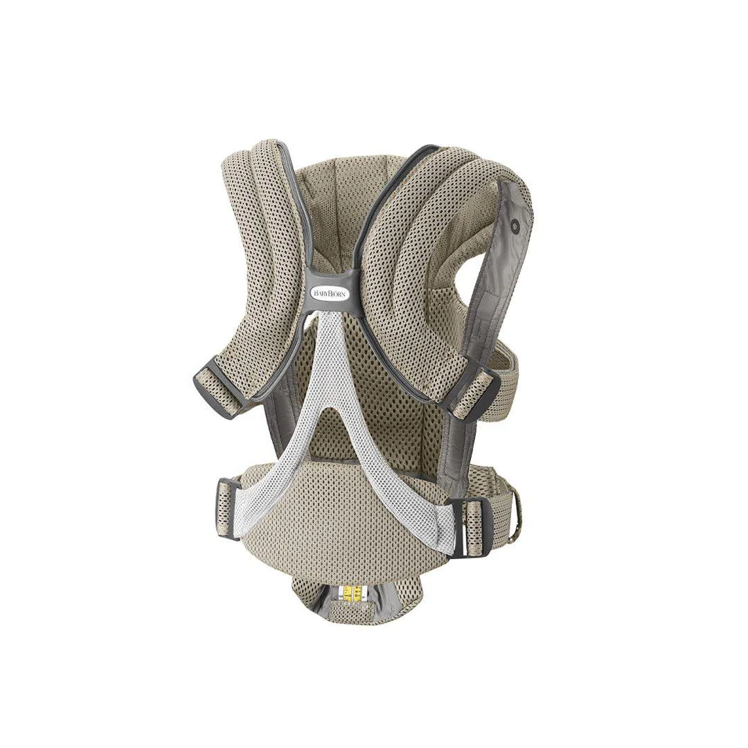 BabyBjorn Move 3D Mesh Baby Carrier - Grey Beige