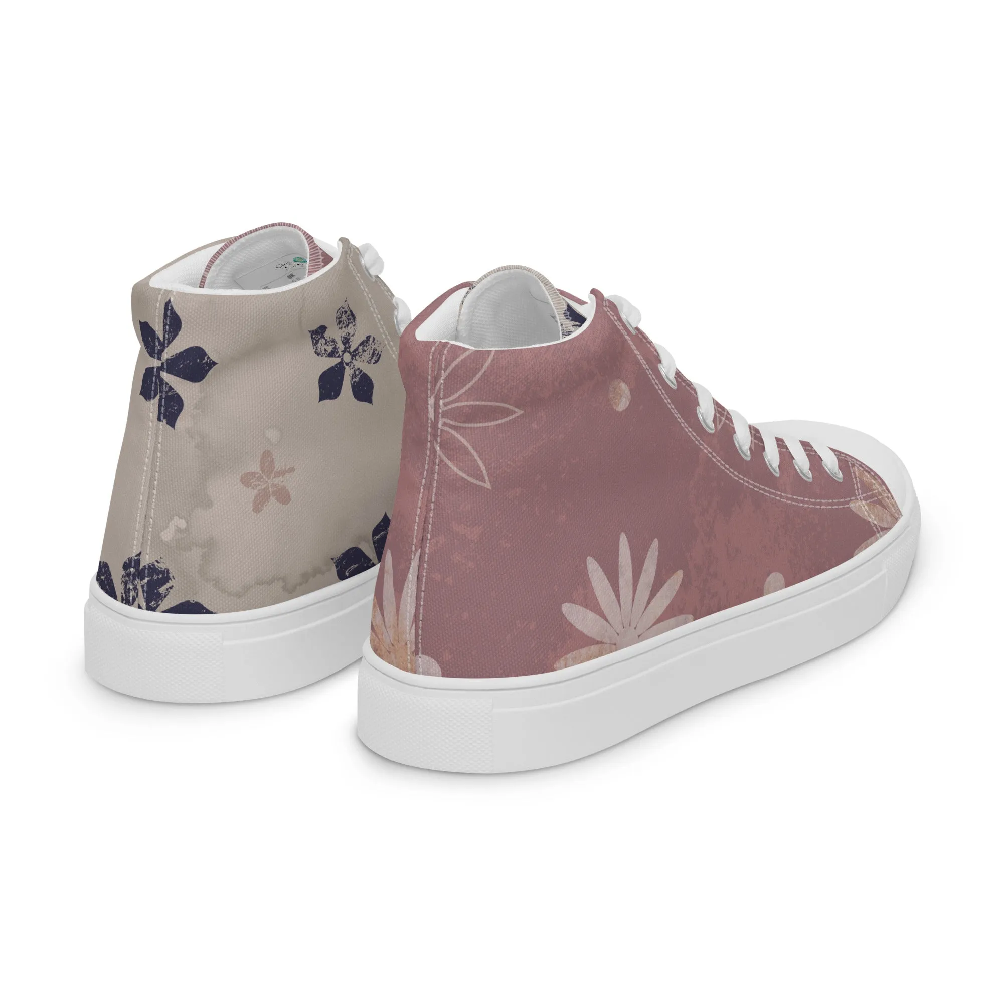 Bastille Men’s Lace-Up Canvas High-Top Sneakers