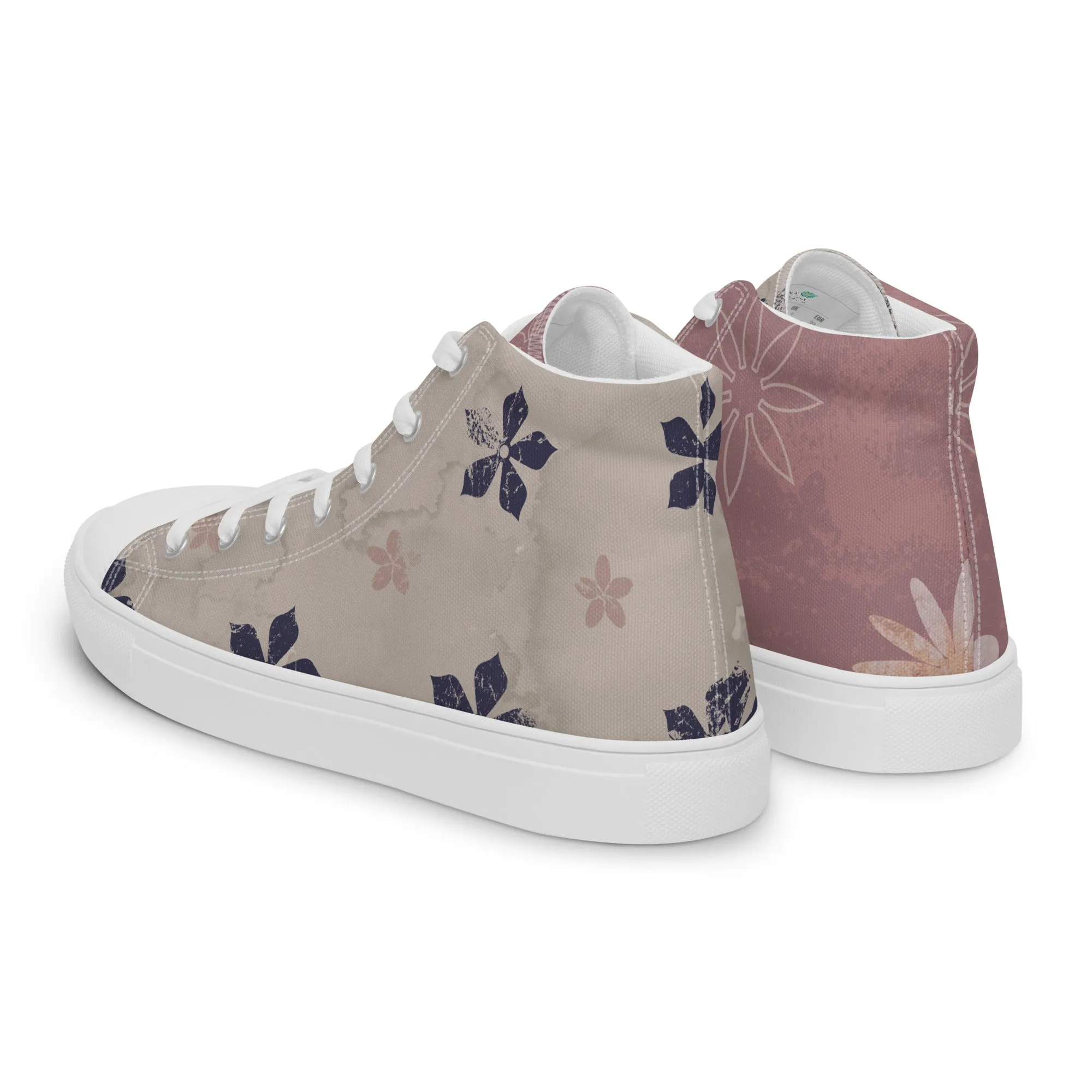 Bastille Men’s Lace-Up Canvas High-Top Sneakers