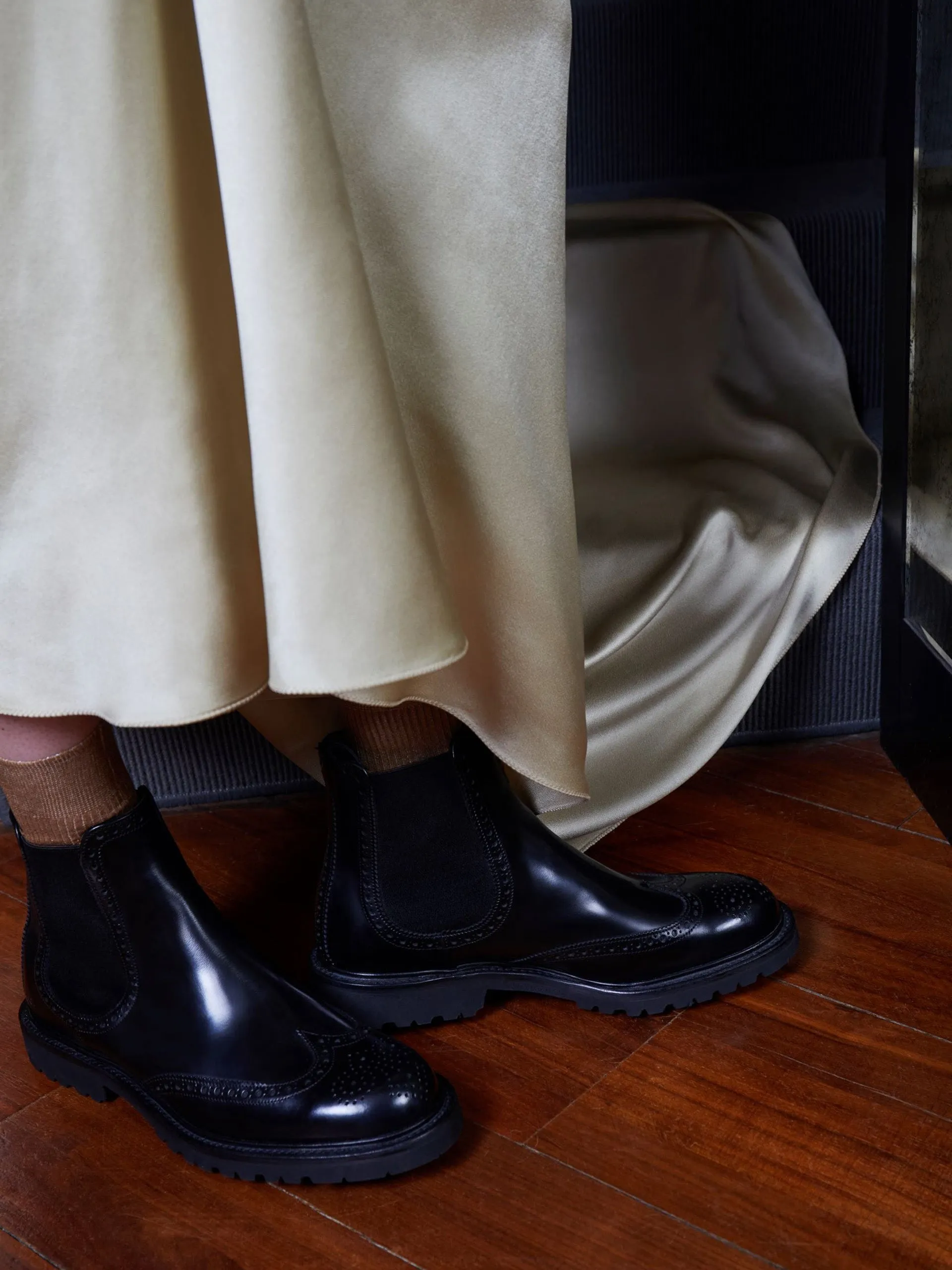 Black Miranda Chelsea boots
