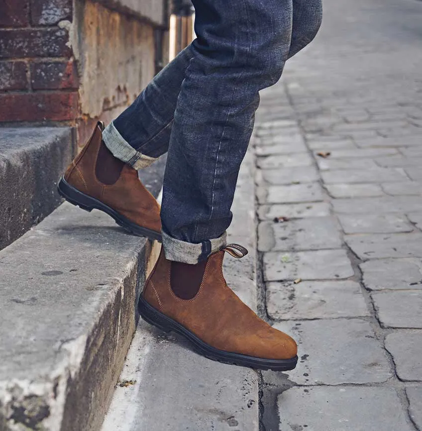 Blundstone 562 Crazy Horse Brown Leather Boots