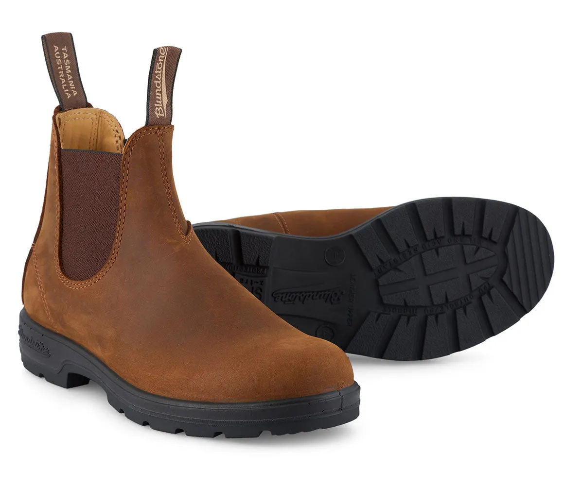 Blundstone 562 Crazy Horse Brown Leather Boots