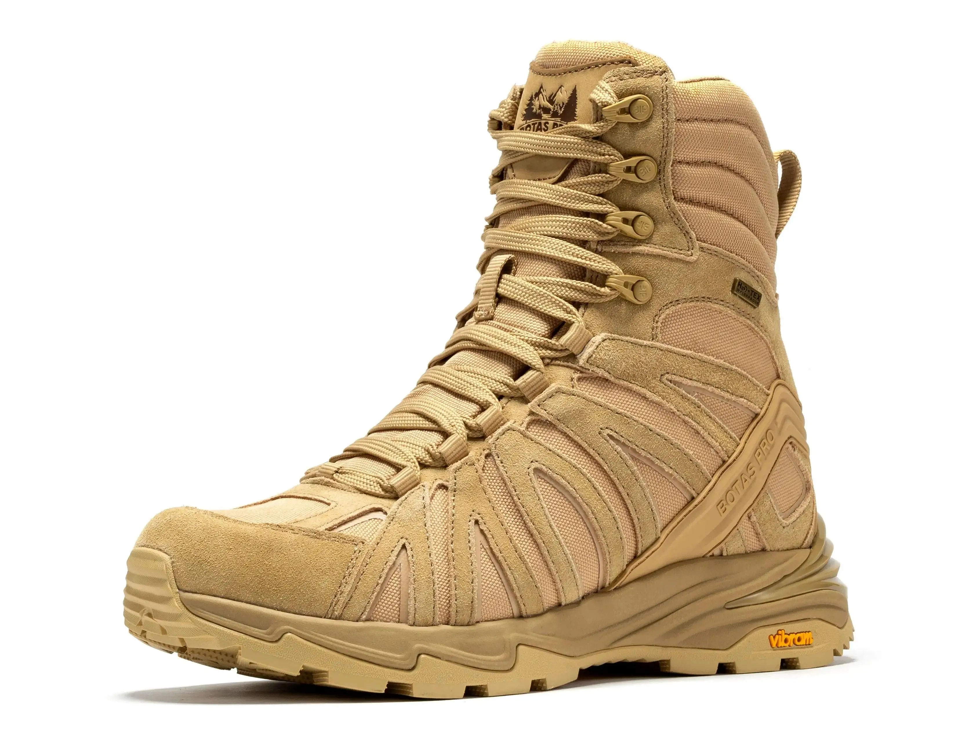 Botas Pro Sand 8 Inch Waterproof Tactical Boots with VIBRAM® Traction Lug Outsole  BP22820