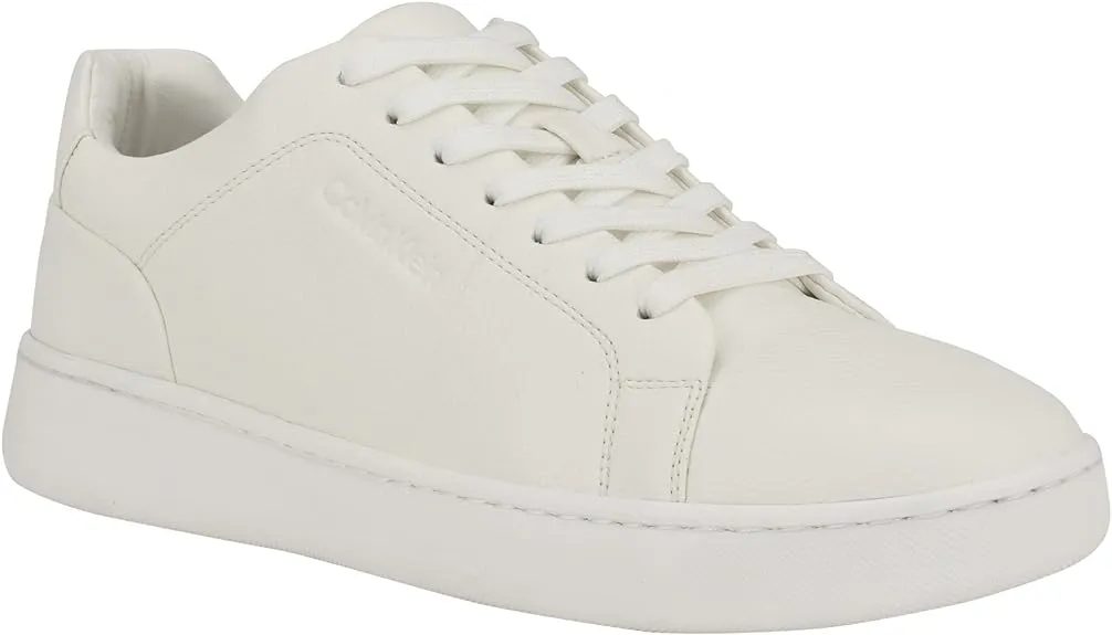 CALVIN KLEIN -  Falconi Leather Sneakers