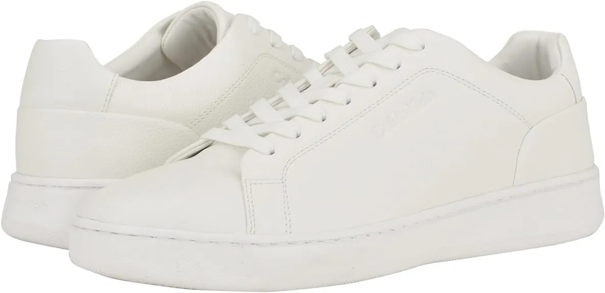 CALVIN KLEIN -  Falconi Leather Sneakers
