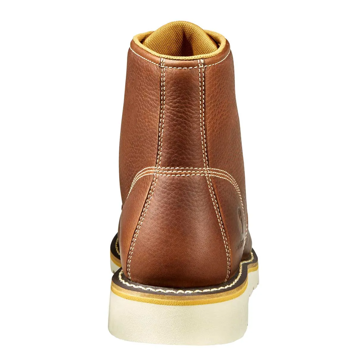 Carhartt Men's 6" Waterproof Steel Toe Tan Wedge Boot