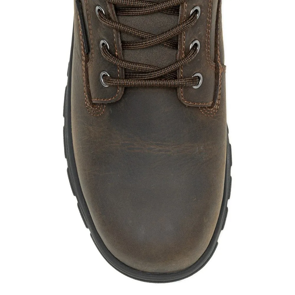 Carlsbad Men's 6" Work Boots Medium/X-Wide Steel Toe Wolverine brown