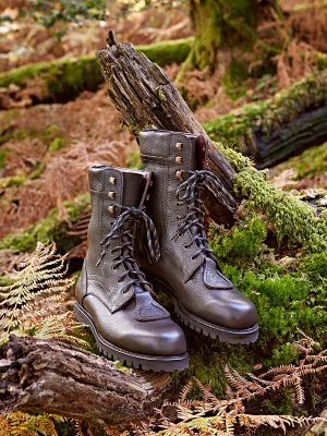 Chestnut Grain leather 9 " Hiking and Walking Boot - Men’s - Marsh Harrier