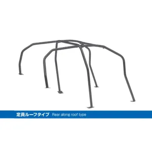CUSCO 106 270 B20 Roll cage SAFETY 21 along roof (6 point, 4/5 passenger, escape dash) for TOYOTA Starlet (EP91)