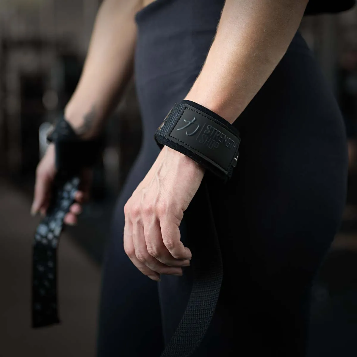 Dark Leo PRO Lifting Straps, 50cm or 65cm /w Grip Pattern